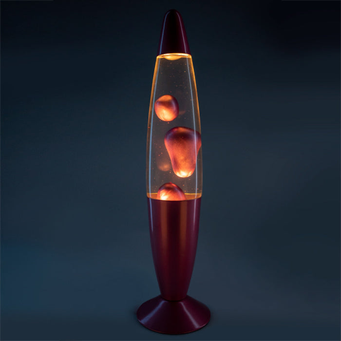 Pink Metallic Magma Motion Lamp