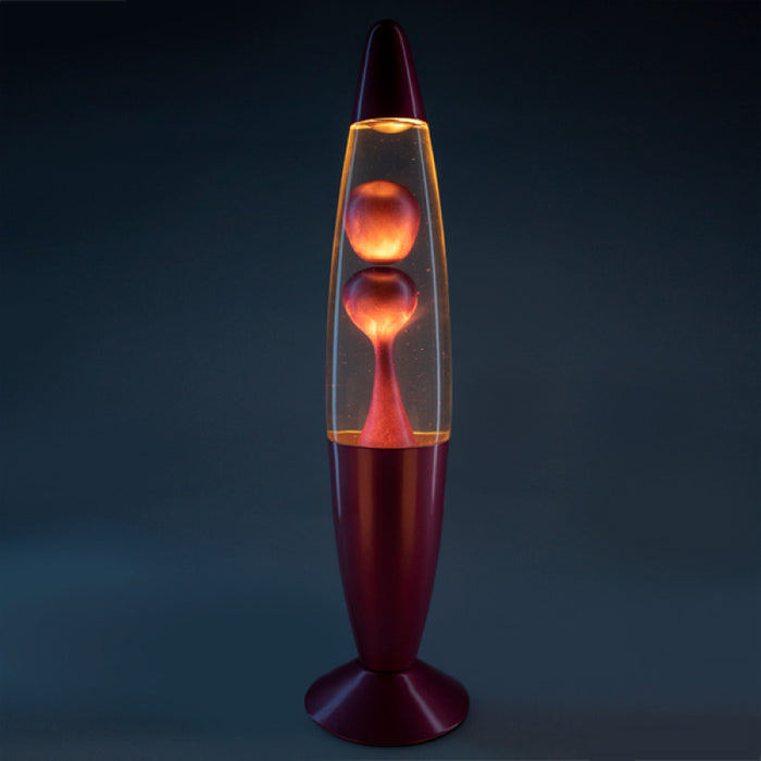 Pink Metallic Magma Motion Lamp