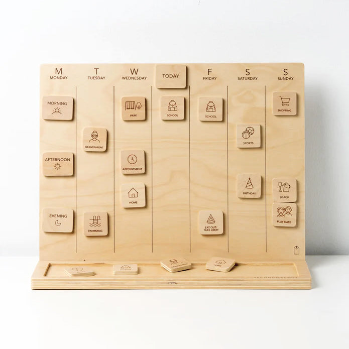 Second Scout Little Agenda Visual Schedule (LARGE)