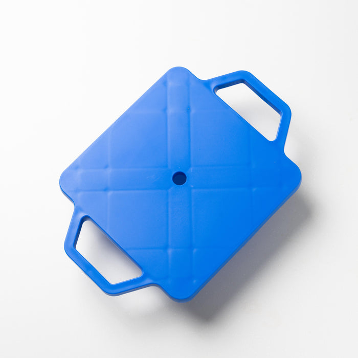 Small Sturdy Moulded Plastic Scooter Board (Red / Blue)