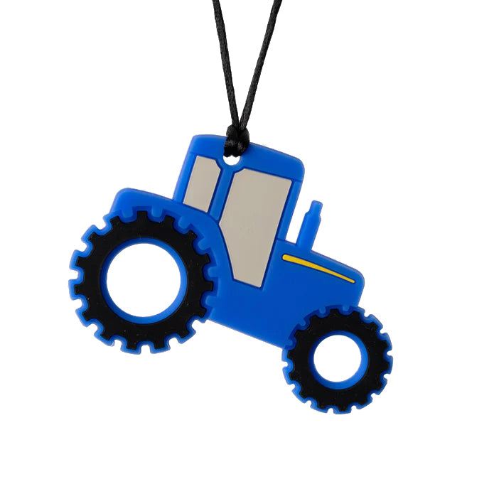 Tractor Sensory Chew Necklace