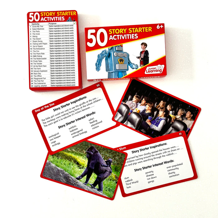 Junior Learning 50 Story Starter Activities for Children