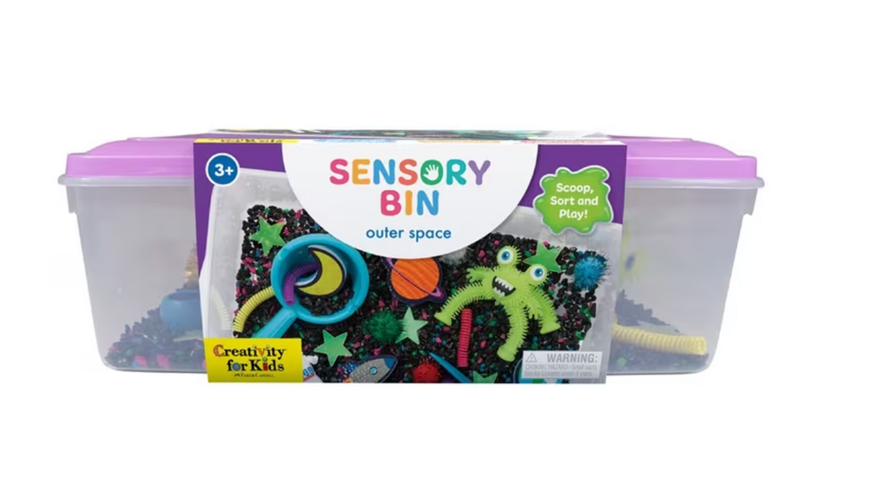 Creativity For Kids Sensory Bin Outer Space