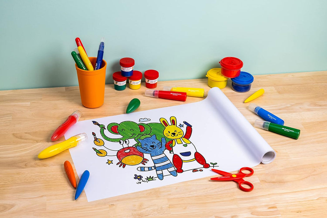 Faber-Castell Little Creatives Stickable Colouring Roll