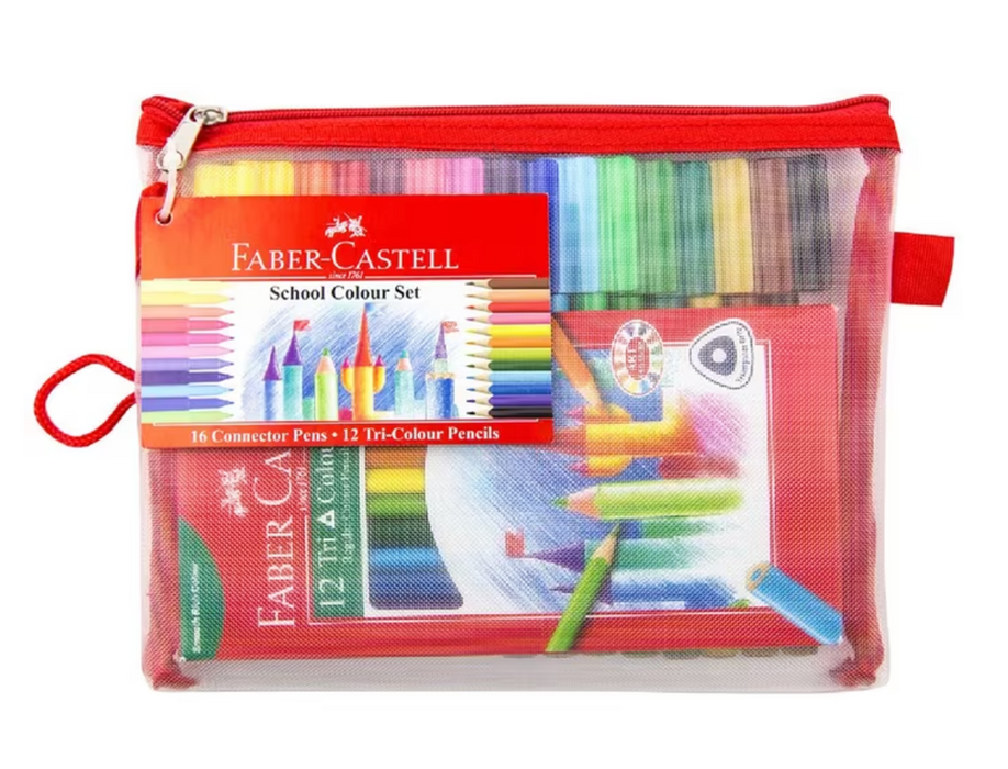 Faber Castell Mixed Media Colour Set (30 Pieces)