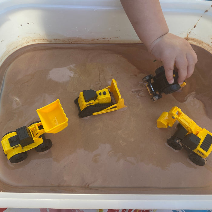 Construction Sensory Play Box