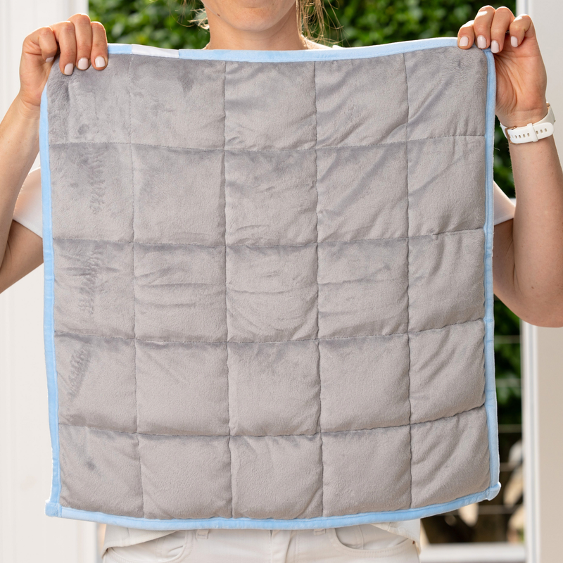 Weighted Lap Pad Snuggly Tactile Soft Blanket for Kids