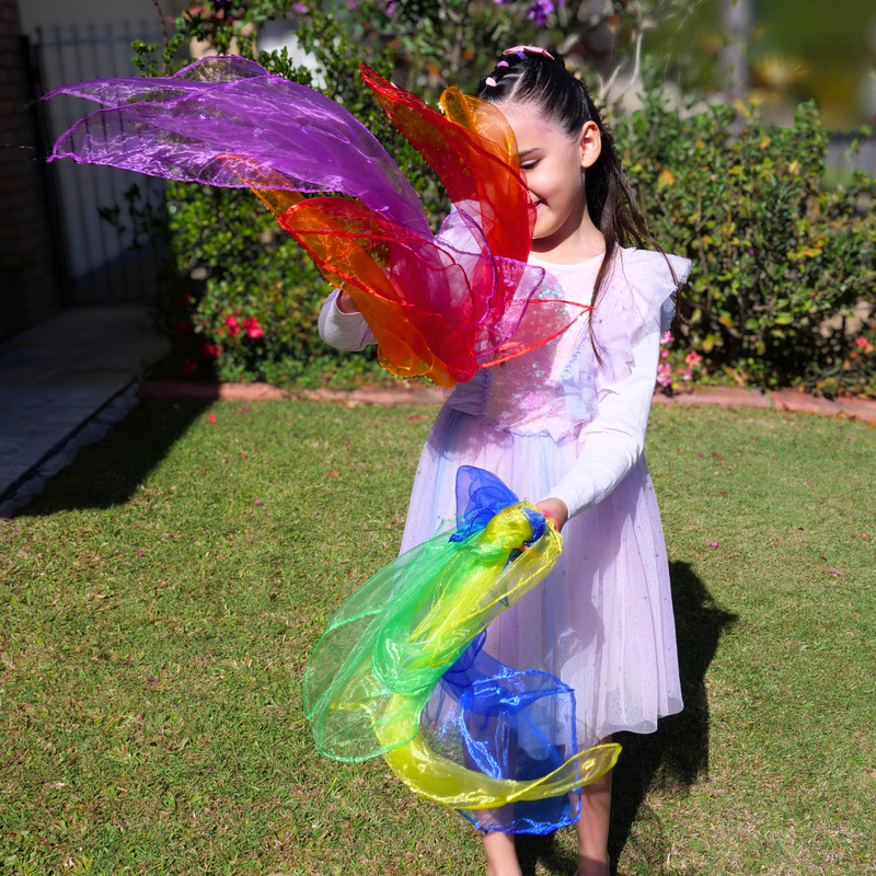 Dancing Juggling Scarves