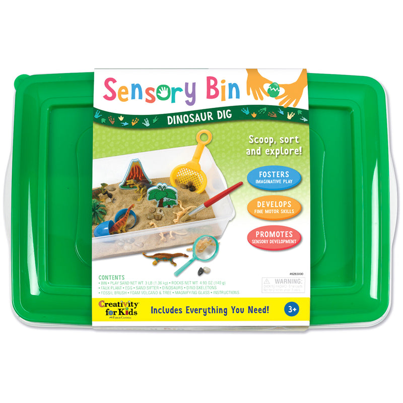 Creativity For Kids Sensory Bin Dinosaur Dig