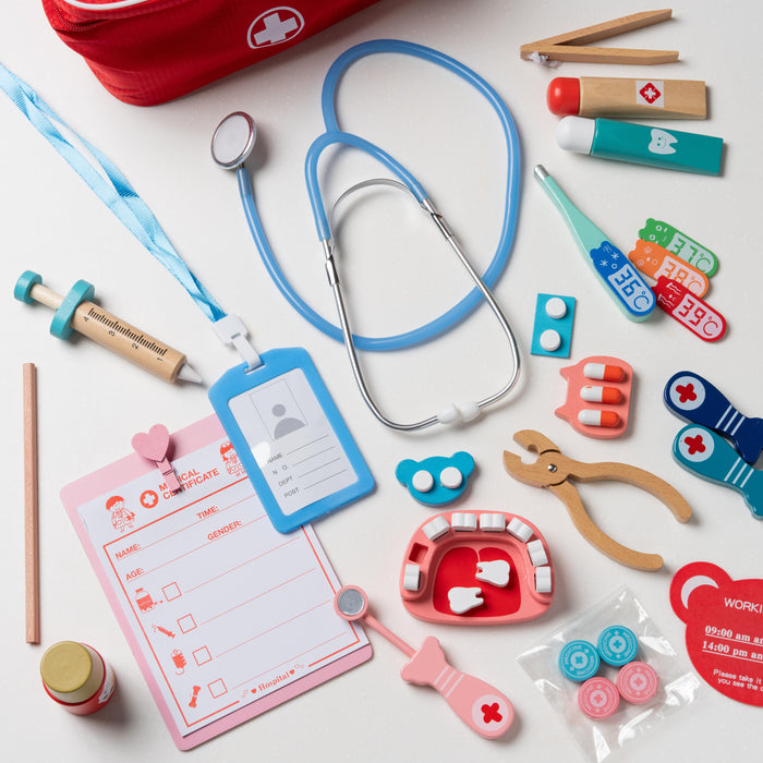 Children's Pretend Play Doctors Kit