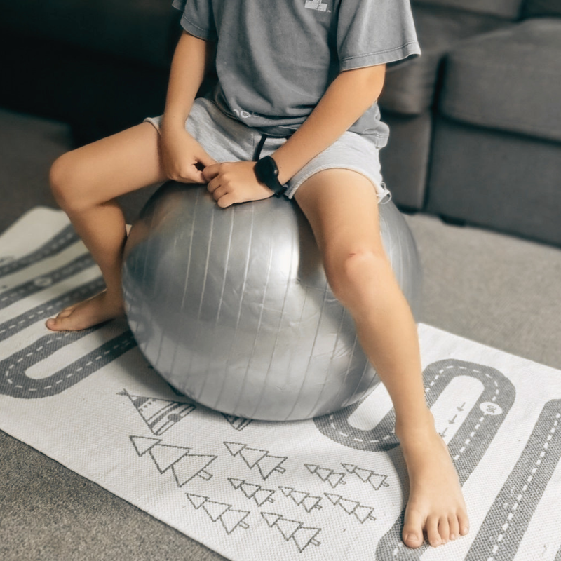 Kids Balance Exercise Ball 55cm with Pump
