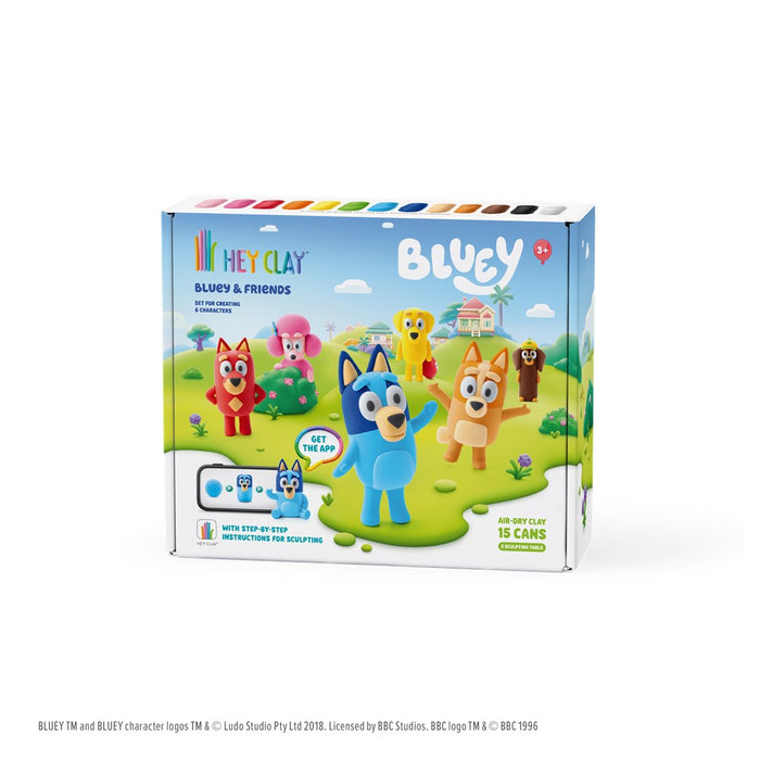 TOMY Hey Clay Bluey & Friends