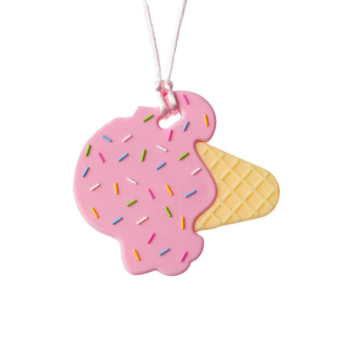 Ice Cream Pendant Oral Motor Sensory Chew Necklace