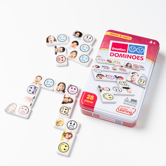 Junior Learning Emotion Dominoes 28 Pieces