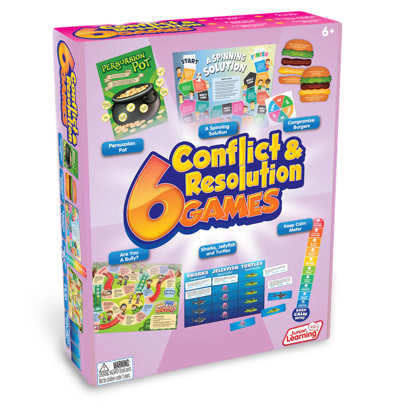 6 Conflict & Resolution Games by Junior Learning