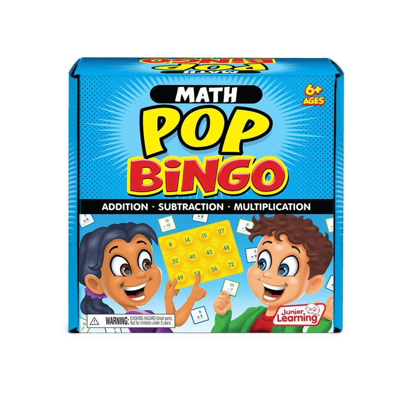 Math Pop Bingo by Junior Learning