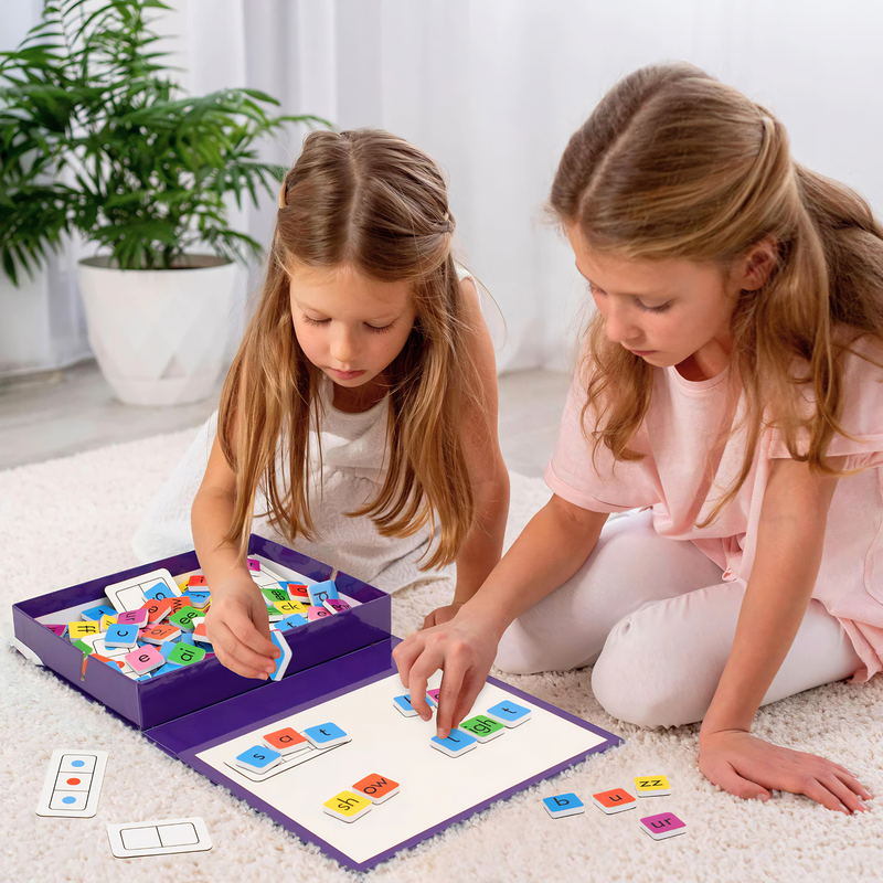Rainbow Phonics Tiles by Junior Learning