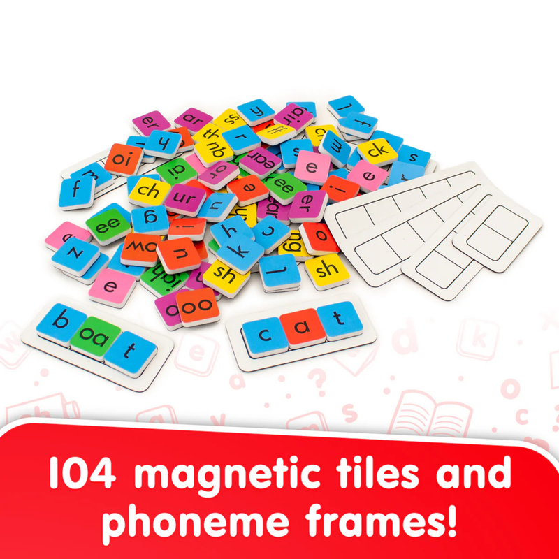 Rainbow Phonics Tiles by Junior Learning
