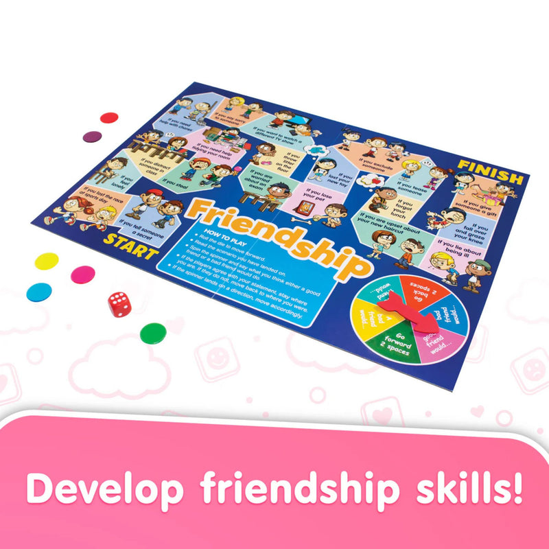 Junior Learning Social Skills Board Game 4-in-1