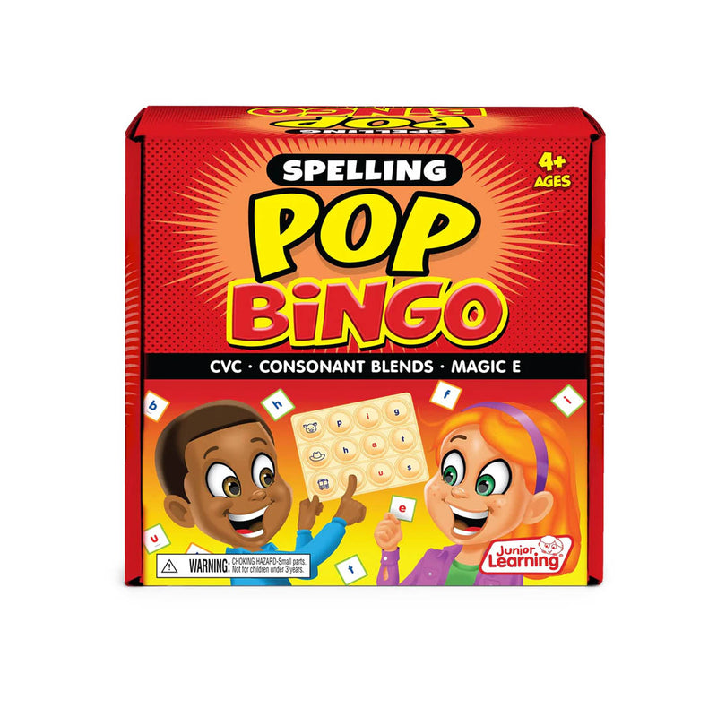 Spelling Pop Bingo by Junior Learning