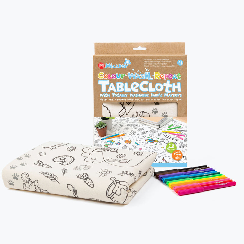 Micador JR Colour Wash Repeat Tablecloth