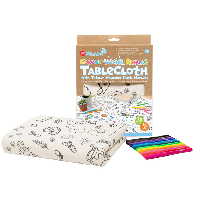 Micador JR Colour Wash Repeat Tablecloth