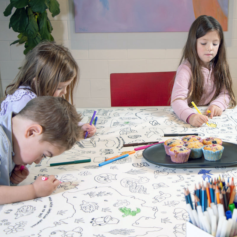 Micador JR Colour Wash Repeat Tablecloth