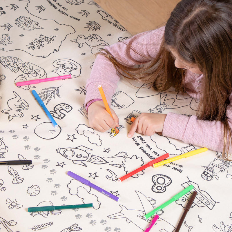 Micador JR Colour Wash Repeat Tablecloth