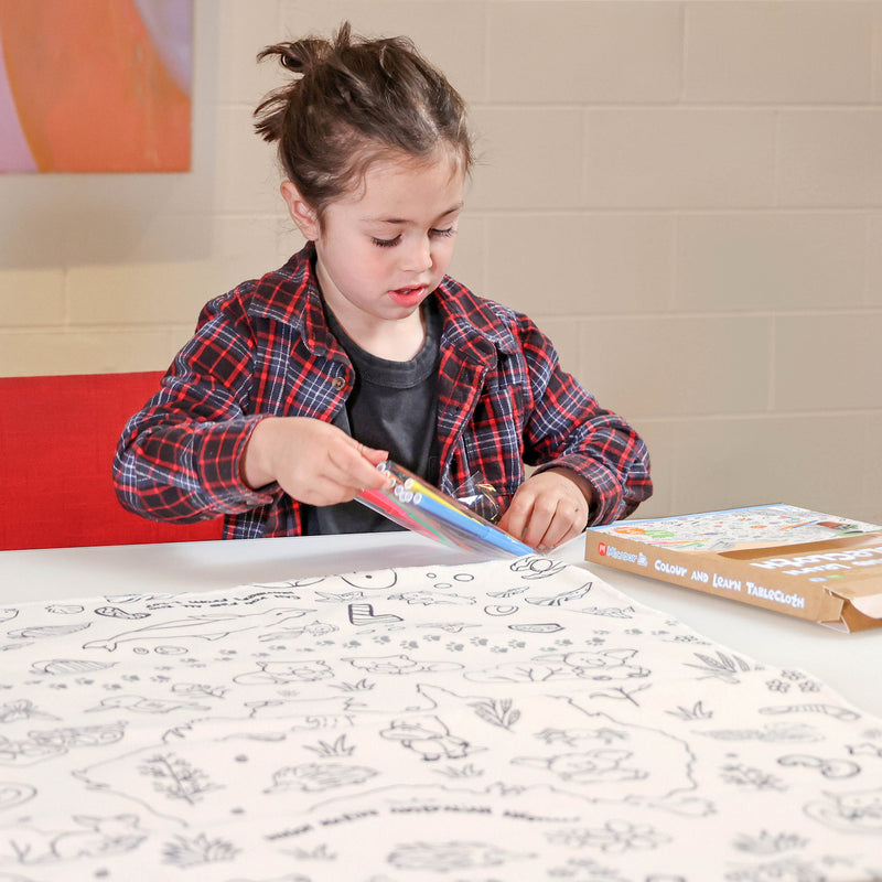 Micador JR Colour Wash Repeat Tablecloth