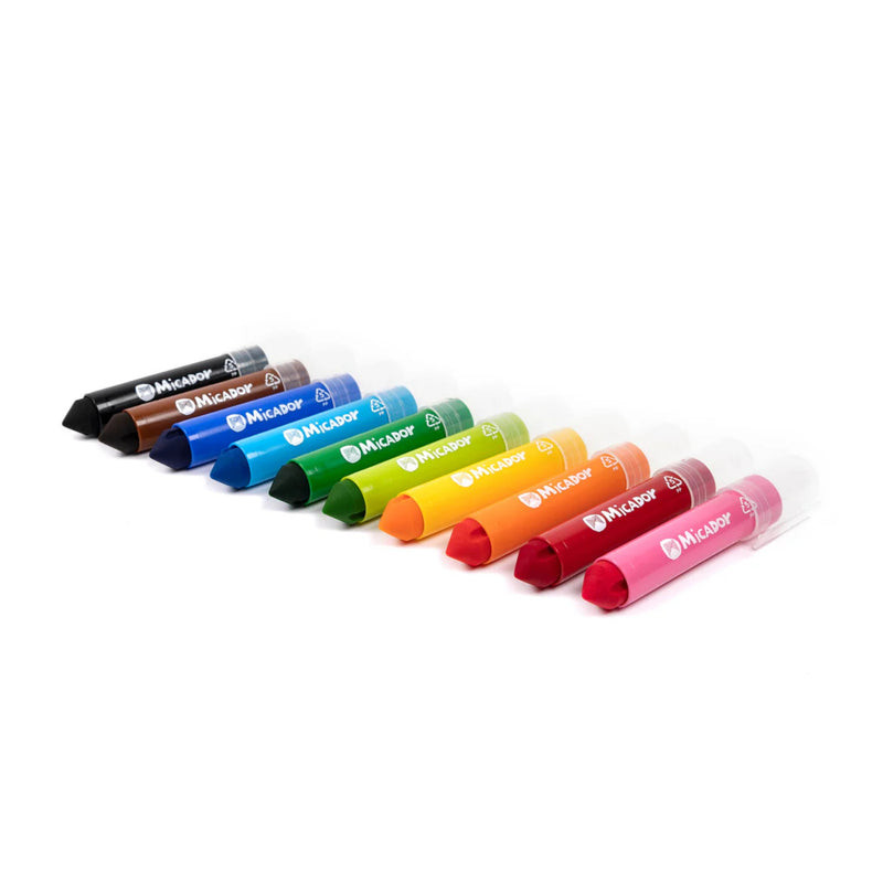 Micador JR Mega Markers Pack 10