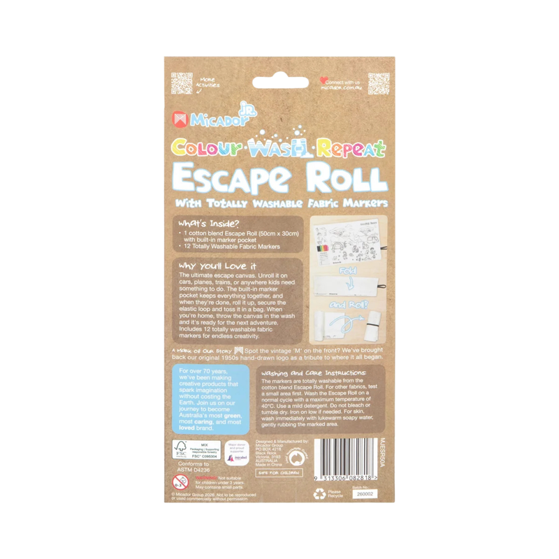 Micador JR Colour Wash Repeat Escape Roll