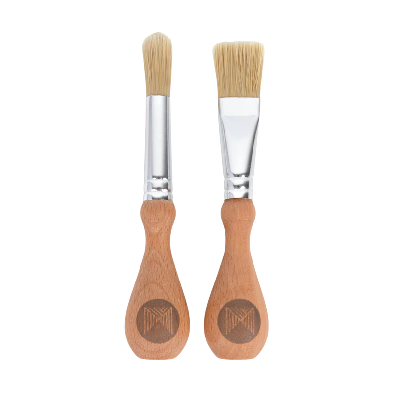 Micador Timeless Secure Grip Ergonomic Brushes Pack of 2