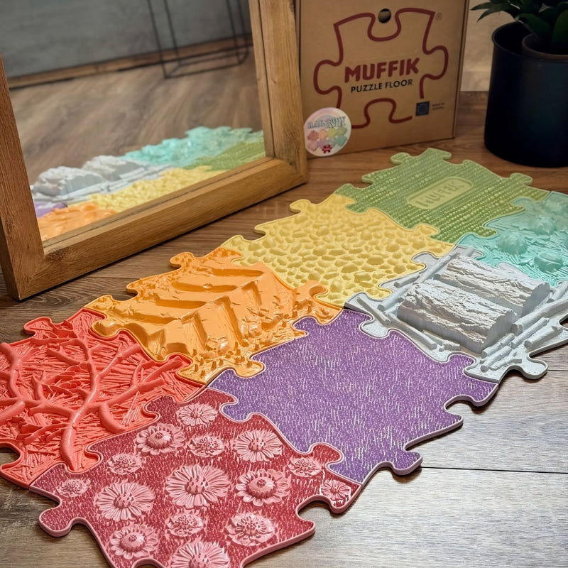 Muffik Orthopedic Sensory Puzzle Floor Mats
