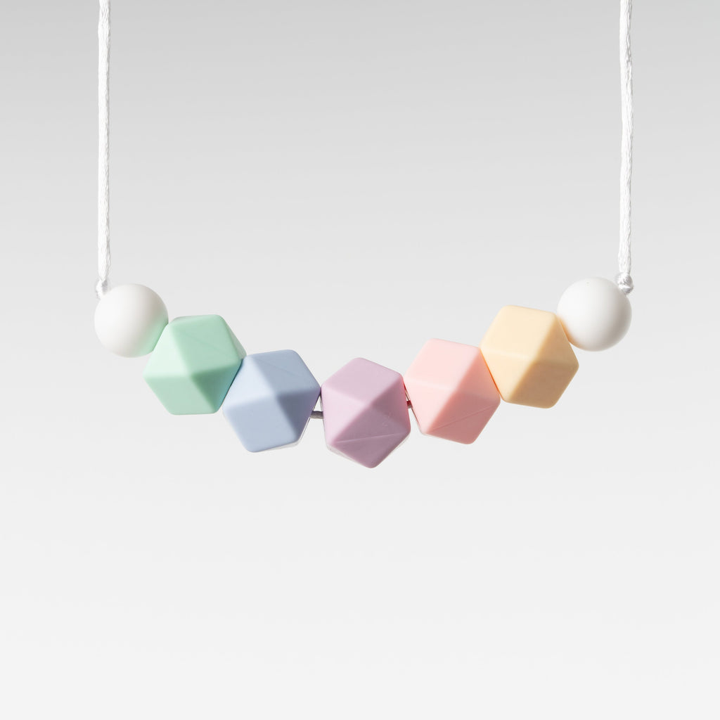 Sensory teething necklace sale
