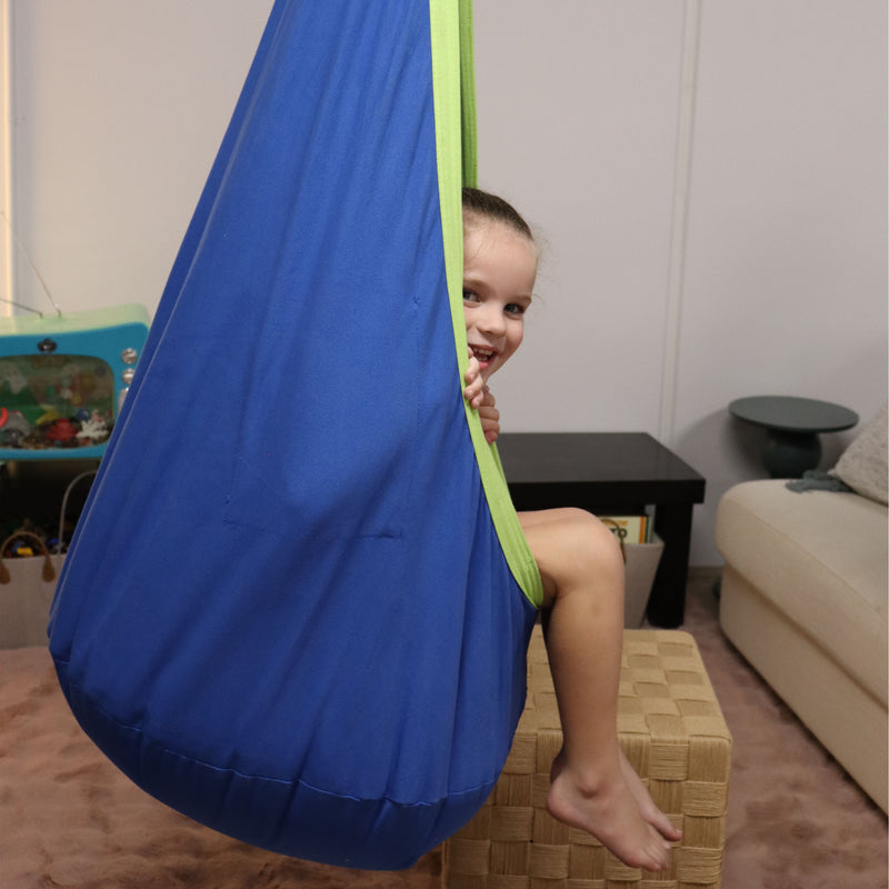 Pod Swing for Children Blue / Green