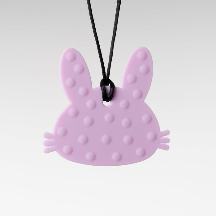 Purple Bunny Chewable Necklace