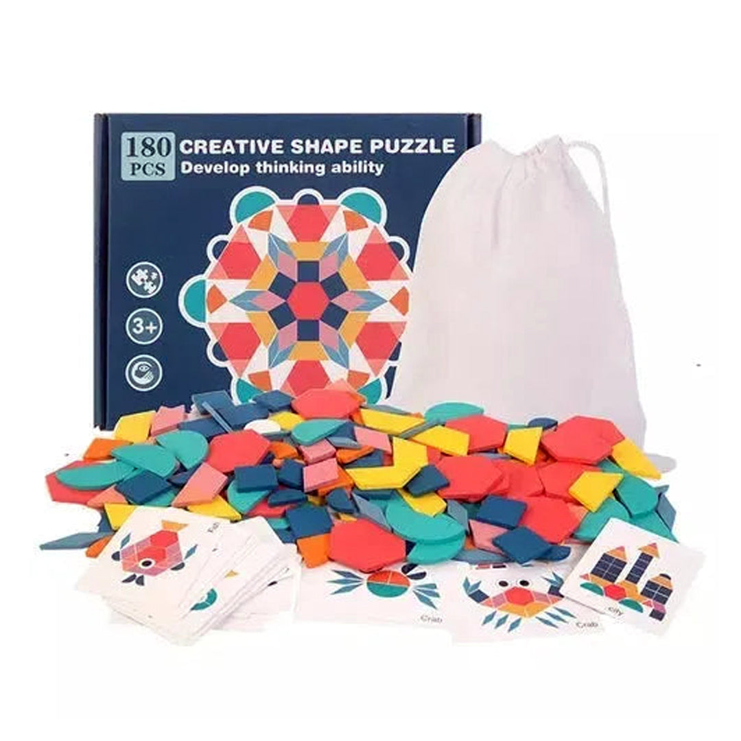 Rainbow Geometric Pattern Blocks — The OT Store