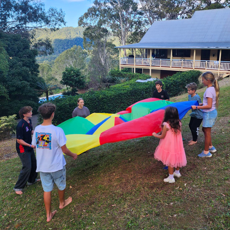 Rainbow Parachute 4 meter