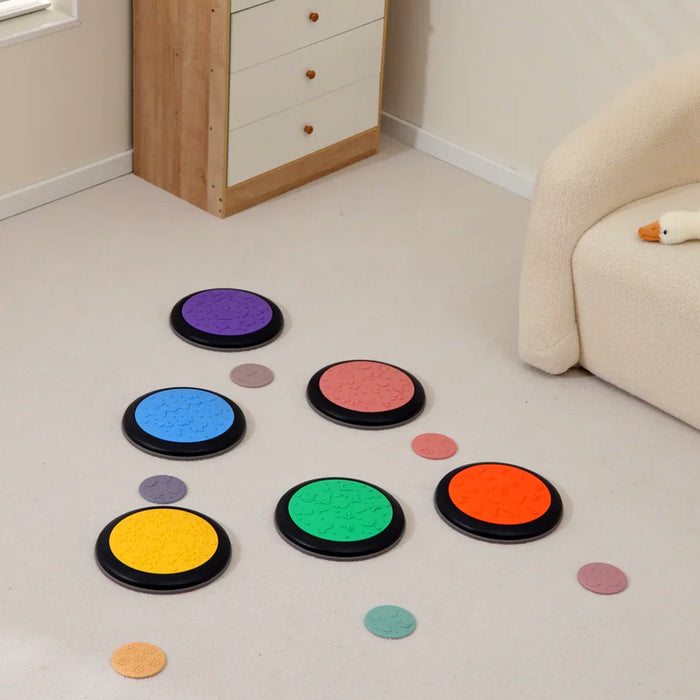 Rainbow Sensory Balance Discs