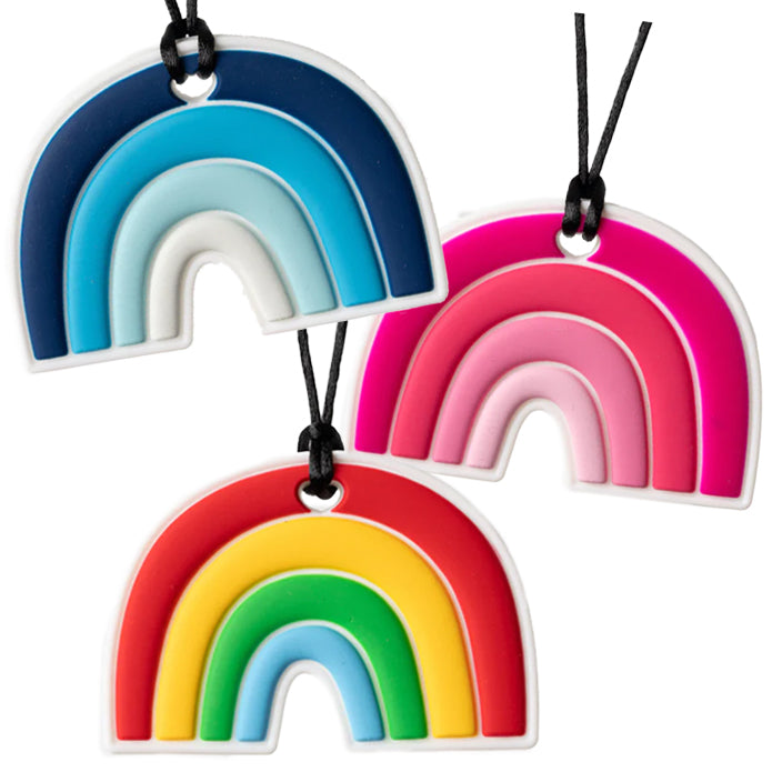 Rainbow Shape Chew Necklace