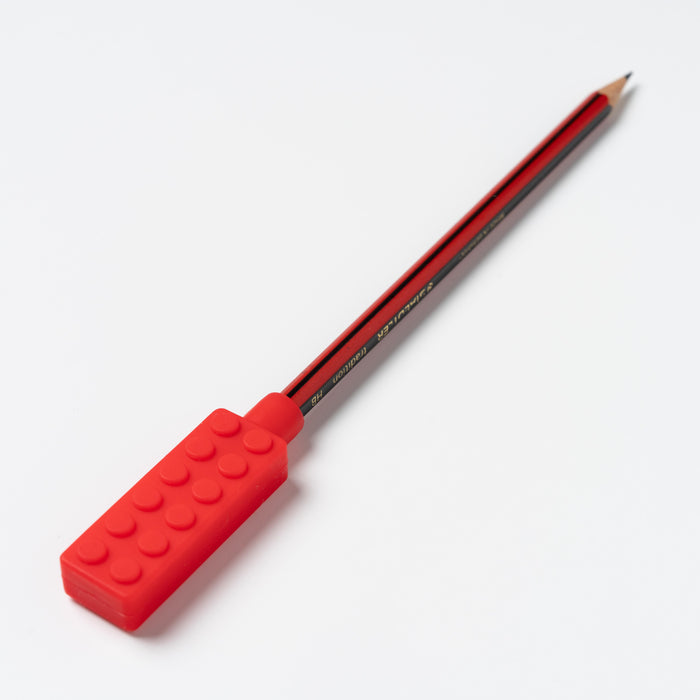 Building Block Pencil Topper Sensory Chew