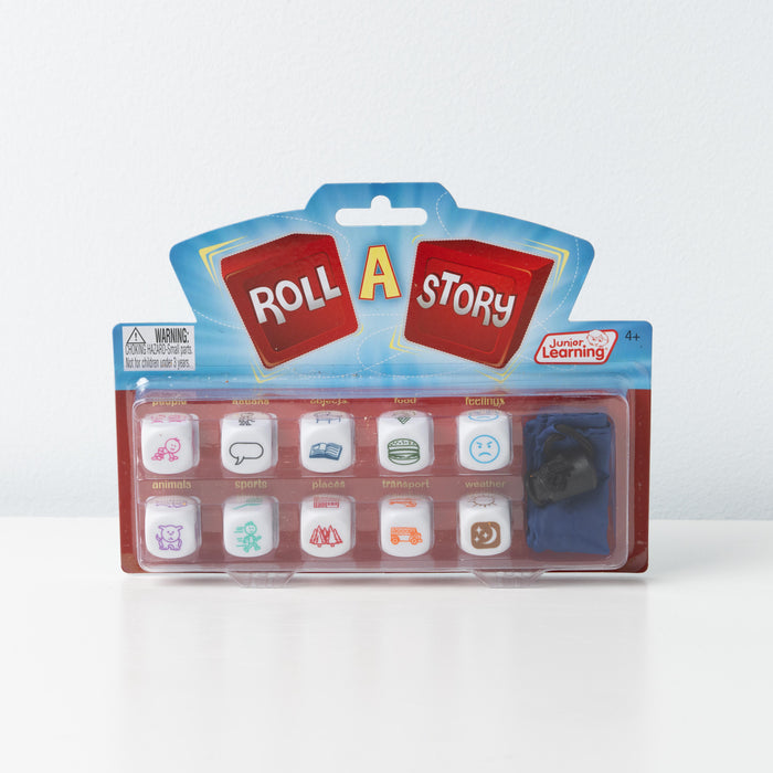 Junior Learning Roll-A-Story Dice Story Telling Game