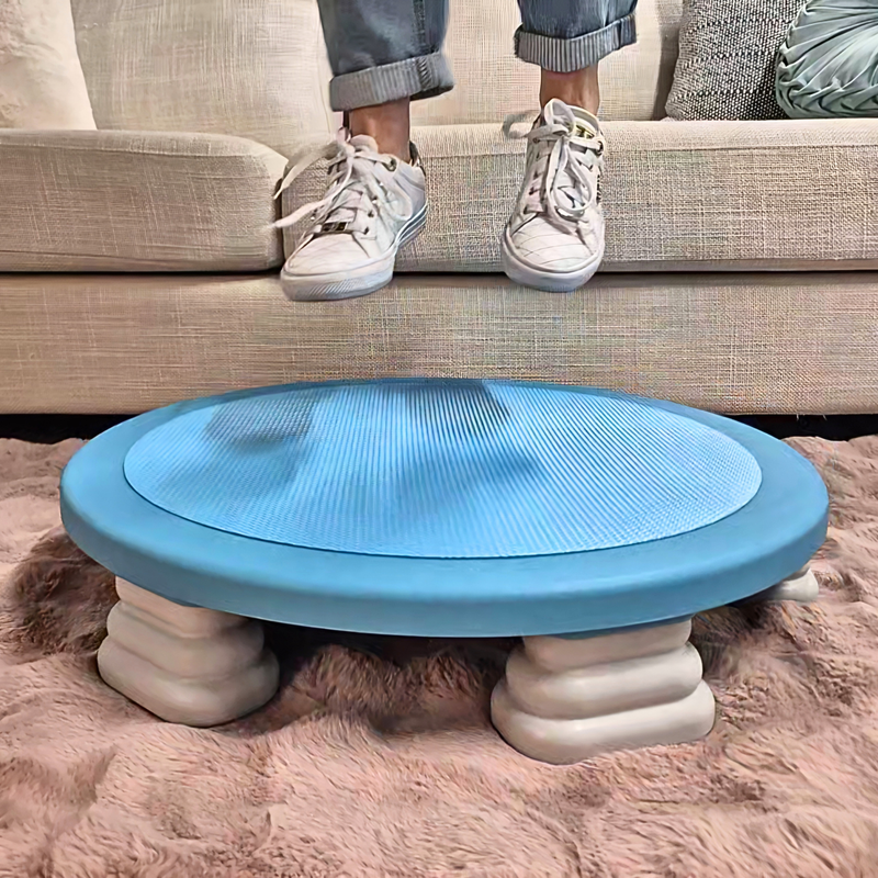 Round Bouncing Board Mini Trampoline