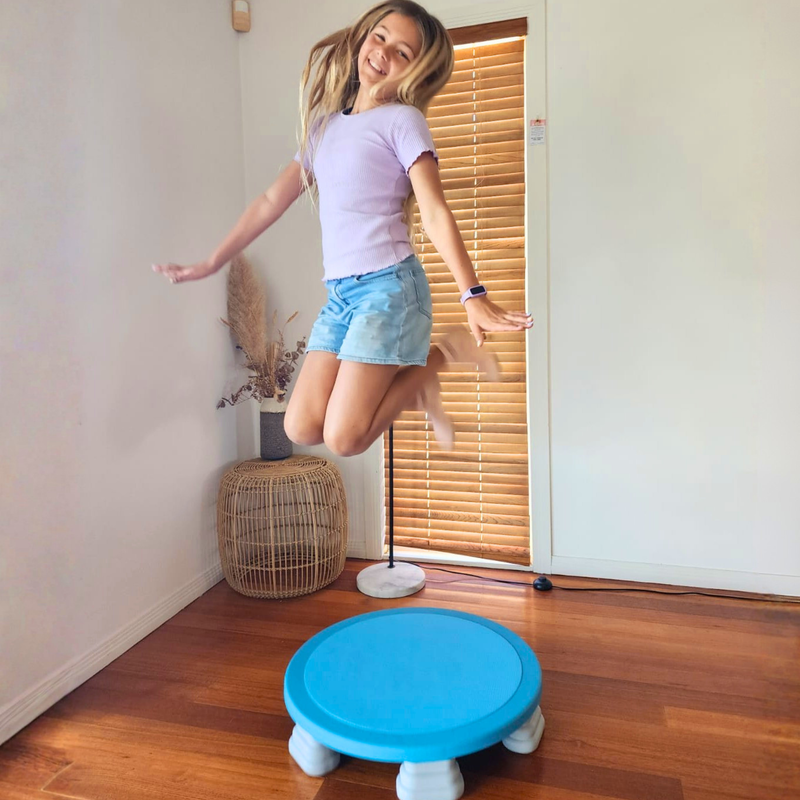 Round Bouncing Board Mini Trampoline