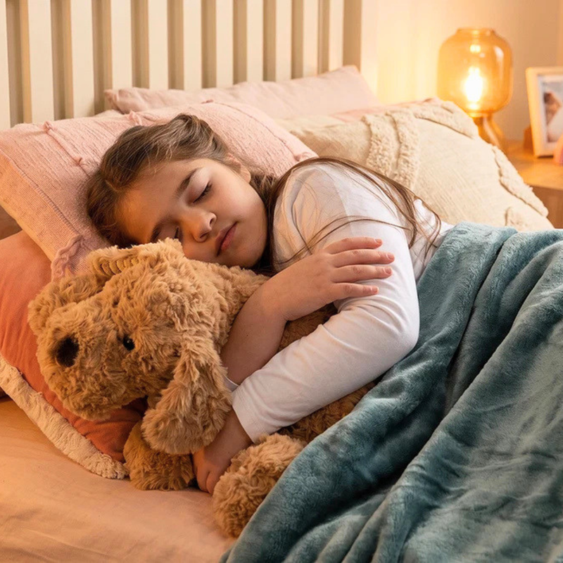 Mini and Me Weighted Plush Dog - Puppy Peace