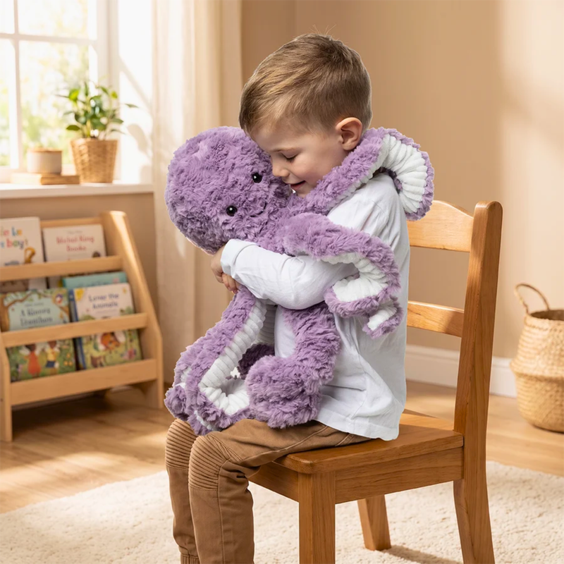 Mini and Me Weighted Plush Octopus - Octopus Oasis