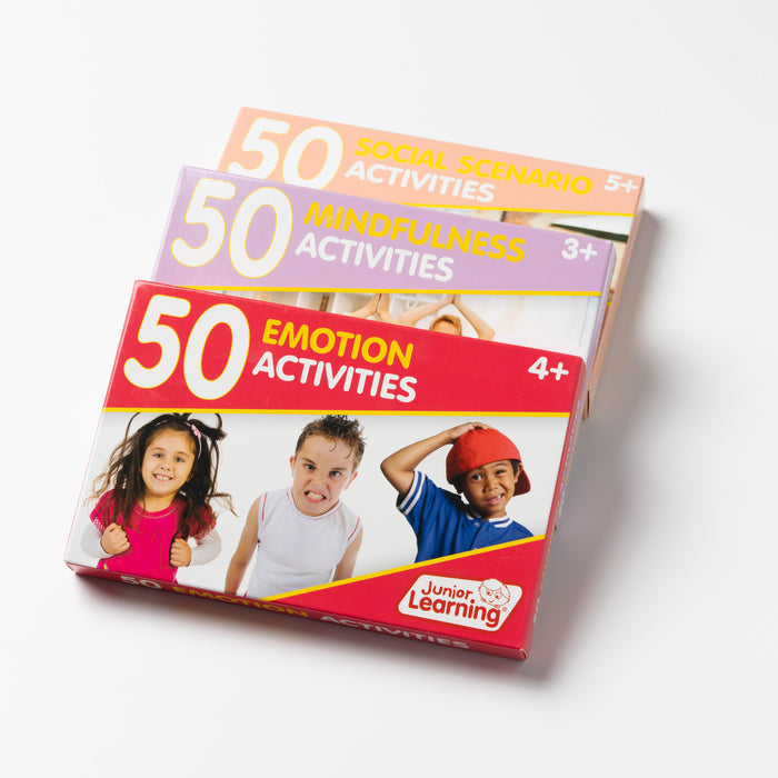 Junior Learning Activity Card Pack (Emotions, Social Skills and Mindfulness)