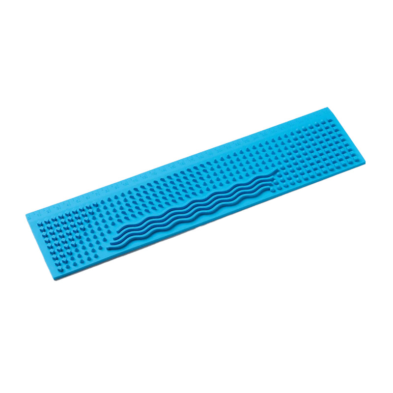 Finger Ruler Right Busy Fingers Tactile Ruler — The OT Store