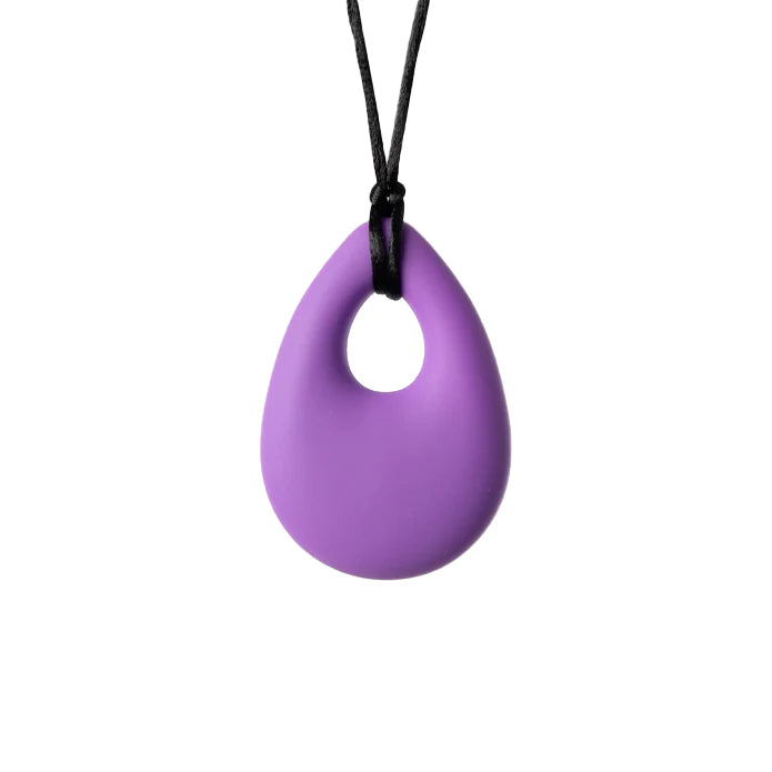 Teardrop Pendant Oral Motor Sensory Chew Necklace