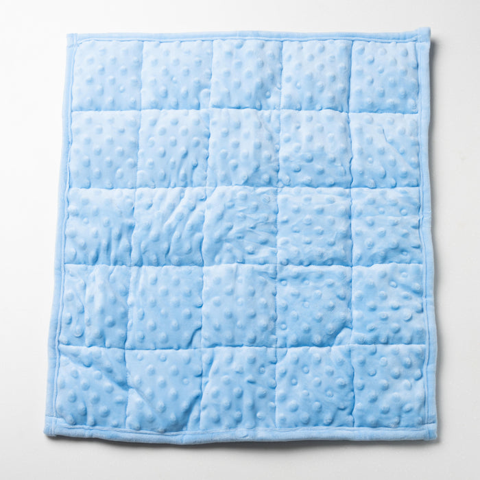 BLUE Weighted Lap Pad Snuggly Tactile Soft Blanket for Kids